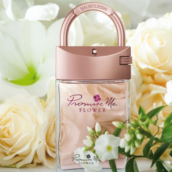 Eau de Toilette - MAUBOUSSIN - Promise Me Flower - 90ml - Blomdoft - Svartvinbärsnots