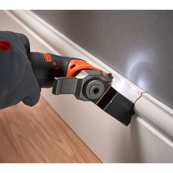 Trådløs multifunktionel oscillerende værktøj - BLACK&DECKER - BDCOS18N-XJ - 18V - Uden batteri - 18 tilbehør