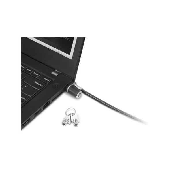 LENOVO NanoSaver Essential Kabellås - Nyckelupplåsning - Svart