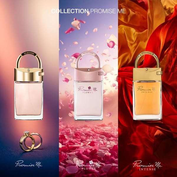 Eau de Toilette - MAUBOUSSIN - Promise Me Flower - 90ml - Blomdoft - Svartvinbärsnots