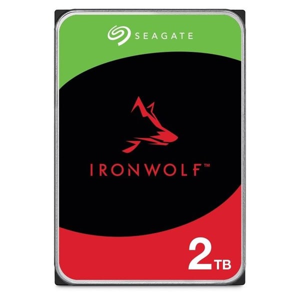 NAS HDD Intern hårddisk - SEAGATE - IronWolf 2 TB - 5900 RPM - 256 MB Cache