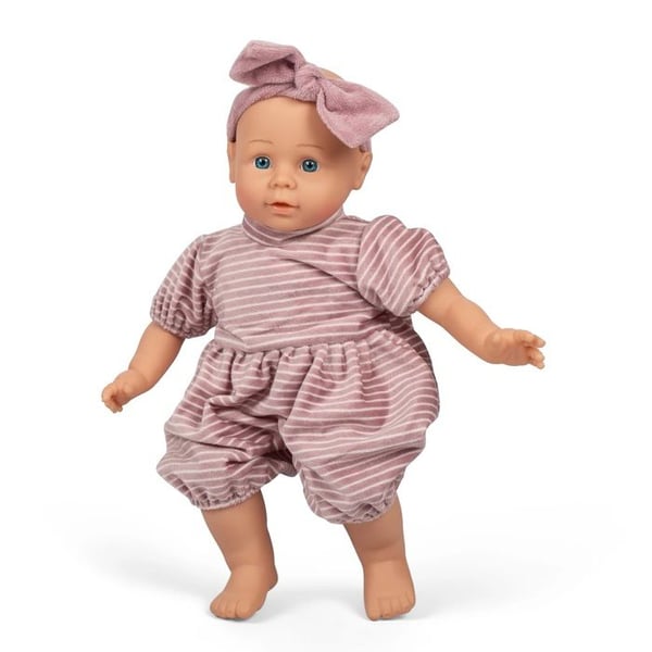 Docka - MAMAMEMO - Sofia - 40 cm - Blå ögon - Body och huvudband ingår