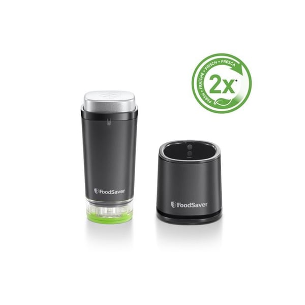 Vakuumforsegler - FOODSAVER - VS1199X - Trådløs - Bærbar - Sort