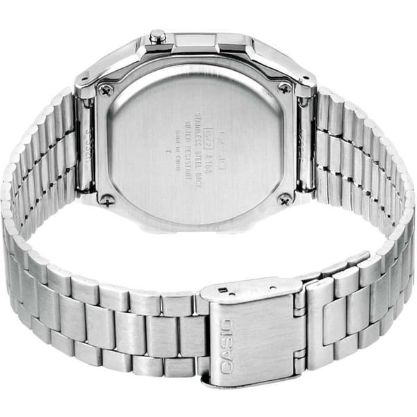 Casio Vintage Iconic Mixed Silver och Black Watch