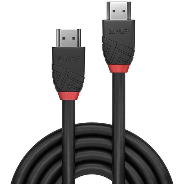Höghastighets HDMI-kabel - Black Line - 1m - LINDY