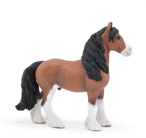 Papo - Clydesdale Horse Figurine