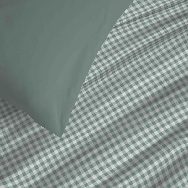 Komplett set med vändbar påslakan "Vanessa" 4 delar för säng 90 x 190 Gabrielle Sauge - -