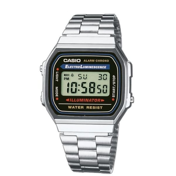 Casio Vintage Iconic Mixed Silver och Black Watch