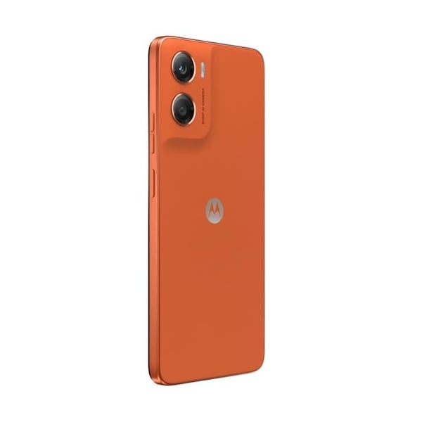 Motorola Moto G06 Orange: Smartphone 256GB, 4GB RAM, Batteri 5200mAh, 50MP