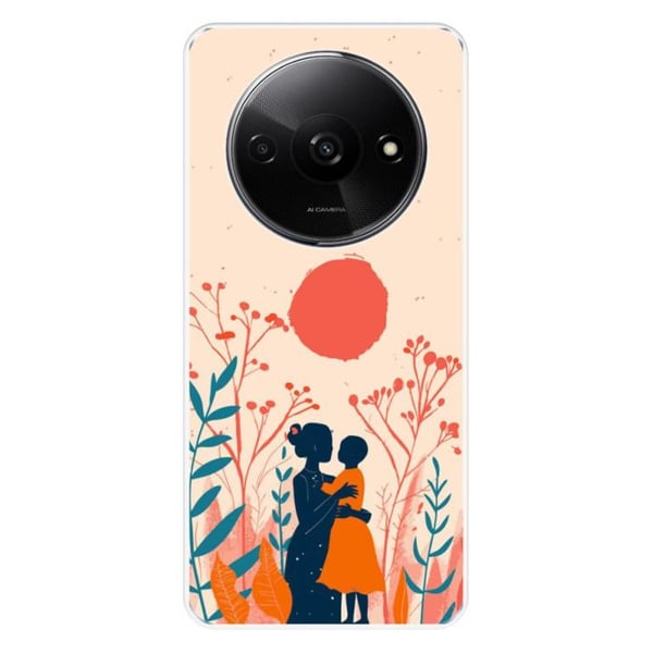 Siliconefodral med tryck - 1001 fodral - Xiaomi Redmi A3 4G - Flerfärgad - Känsla av ömhet - Halvstyv
