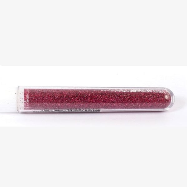 Biologiskt nedbrytbart glitterpulver 2,7 g - fuchsia
