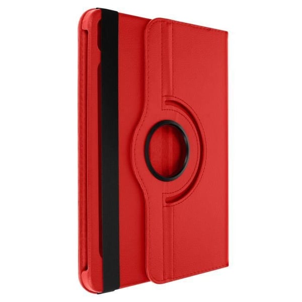 Foliofodral - Lenovo - Tab P11 Pro Gen 2 - Röd - Ekoleder - Rotationsstativ 360°