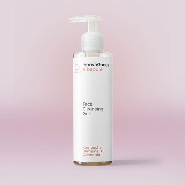 Ansiktsrengöringsgel - InnovaGoods - Kombucha Vibepure - 200 ml - Vegansk - Naturliga ingredienser