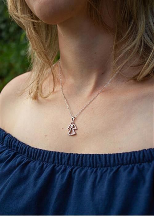 Pendentif silver shining Angel AGH764