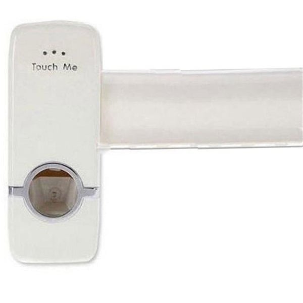 Tandkrämdispenser - Automatisk - Vit - Plast - 15.7x5.8x6.3cm - Blandad