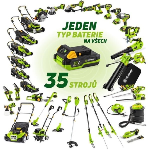 Batteri - FIELDMANN - 20V - 8Ah