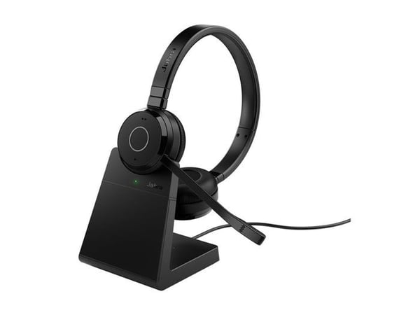 Mikro-headset - Jabra - Evolve 65 TE Stereo - Bluetooth - Trådlös - USB-A