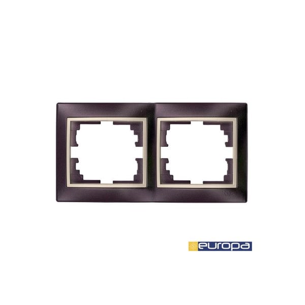 Styrram - SOLERA - Serie Europa - Vit - 2 element - Inomhus