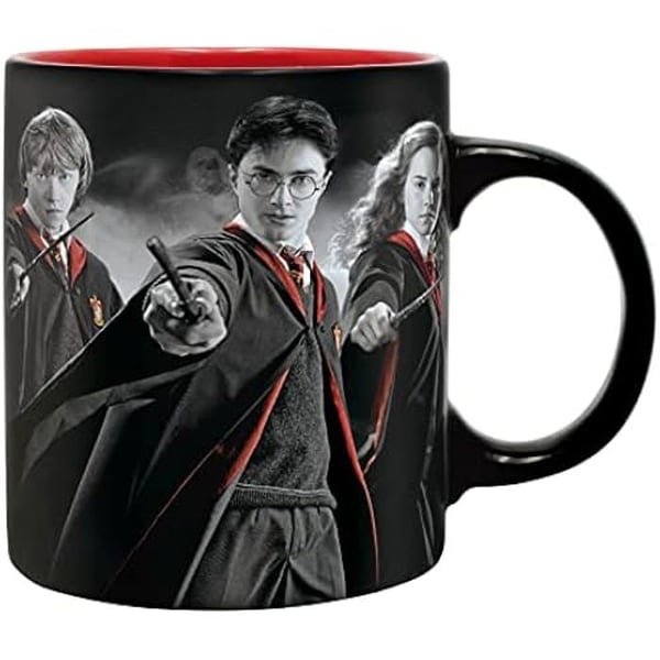 HARRY POTTER Presentförpackning Hogwarts Mug + Nyckelring + Anteckningsbok