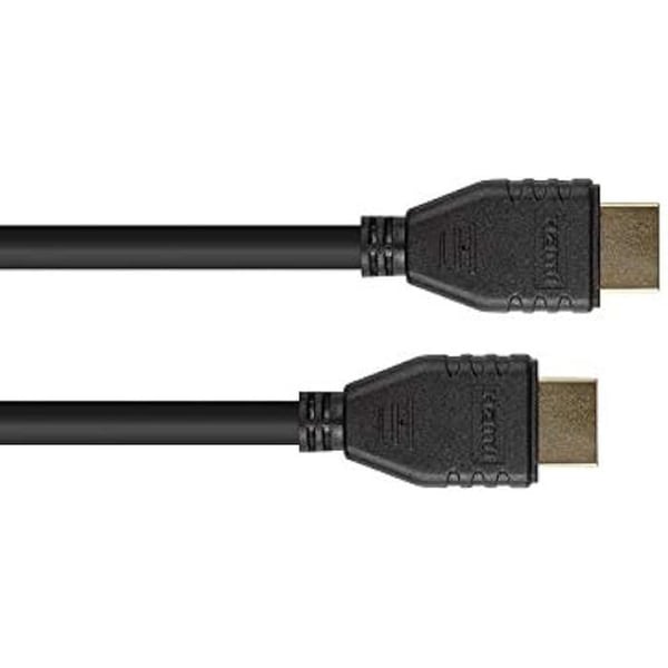 GOOD CONNECTIONS HDMI-kabel 2 m Typ A - Guldpläterade kontakter - Svart