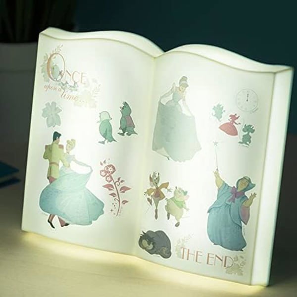 Askungen sagoboklampa - PALADONE - Flerfärgad - Lampa - 3 år och uppåt - Inomhus - Barn - Blandat