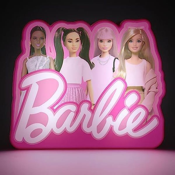 Barbie Light Box - Paladone - 11883 - Batteridriven - Flerfärgad - 16 cm