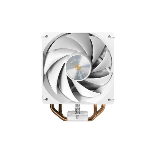 Mars Gaming Mcpu-x4 CPU Kühlkörper 230w 4x Värmerör 120mm Fläkt Intel Lga och Amd Vit