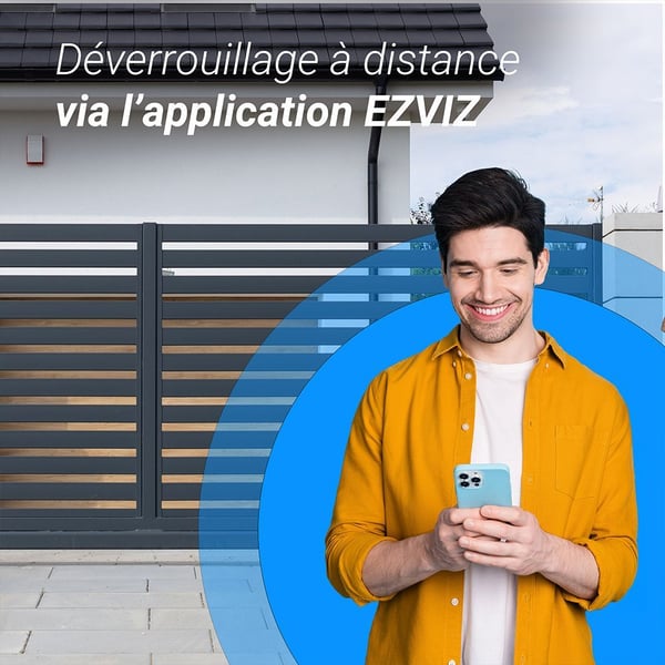 Visiophone - EZVIZ - HP7 PRO 4K - 2 ledninger - 8 tommer touchskærm