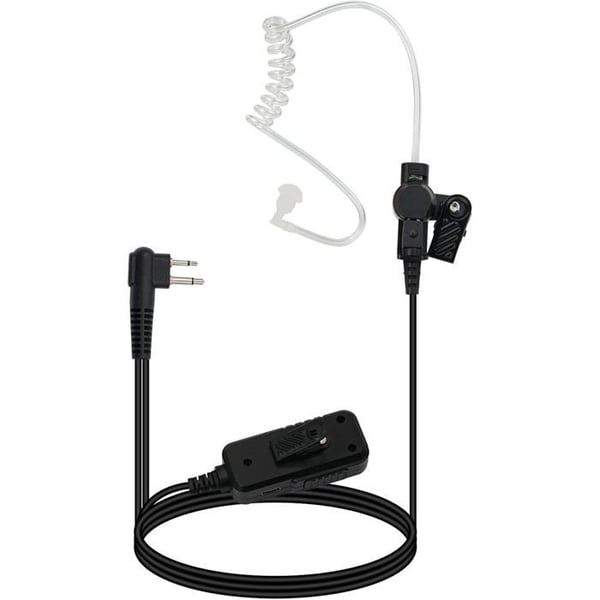 Retevis AI Aktiv Walkie Talkie Brusreducerande Headset, 2 Stift Hörlurar Walkie-Talkie, Kompatibel med Motorola CP040 CP140 CP88