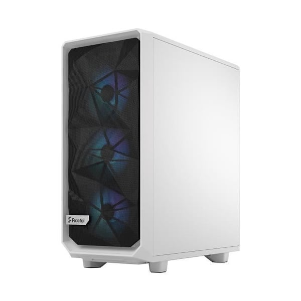 FRACTAL DESIGN Meshify 2 Kompakt RGB Hvid TG Clear Tint ATX PC taske