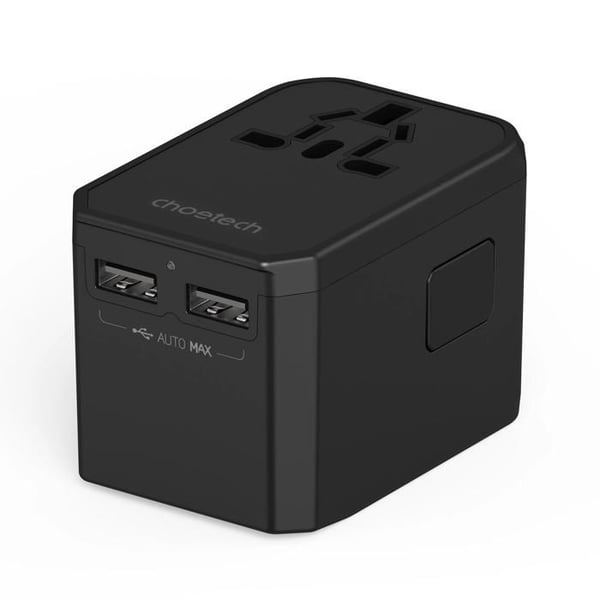 USB-C oplader - CHOETECH - 45 W - Hurtig opladning - 4 udskiftelige stik - Indbygget beskyttelse
