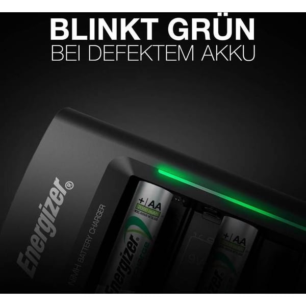 Energizer Universal NiMH rund batterioplader