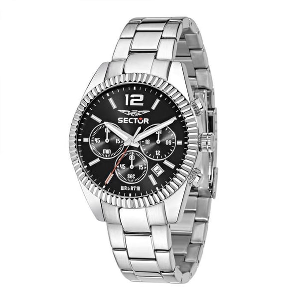 Klocka - SECTOR - R3273676003 - Herr - Quartz - 5 ATM vattentäthet - Svart
