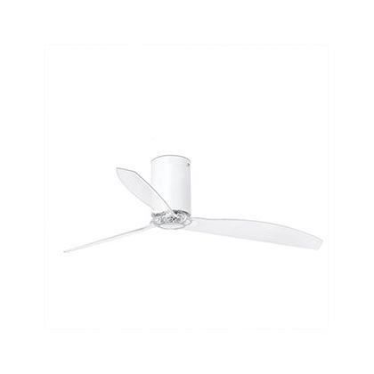 Takfläkt - FARO - Mini Tube - 128 cm - 6 hastigheter - Matt Transparent Vit