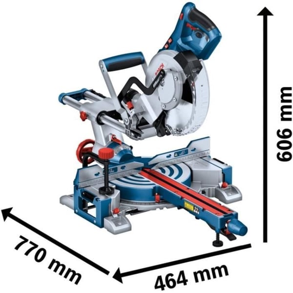 Bosch Professional GCM 305-216D geringssåg med 1 blad, 66x305 mm kapkapacitet - 0601B49000