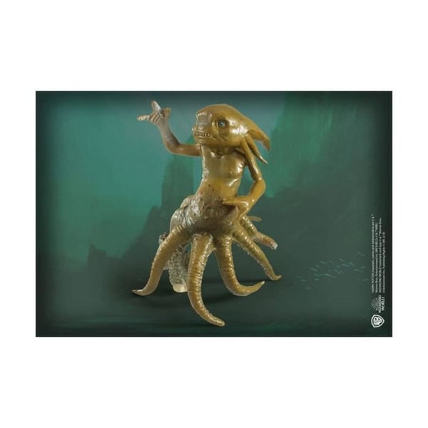 Statuette - NOBLE COLLECTION - Harry Potter - Grindylow - 13 cm - Plastik - Harpiks