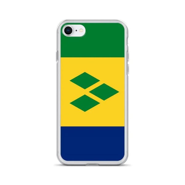 Coque Téléphone Drapeau Saint-Vincent-et-les-Grenadines - iPhone 8 Plus