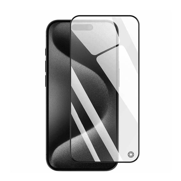 Organiskt Glas Skärmskydd för iPhone 16 Pro Max Original 2.5D Styrka Glas Transparent