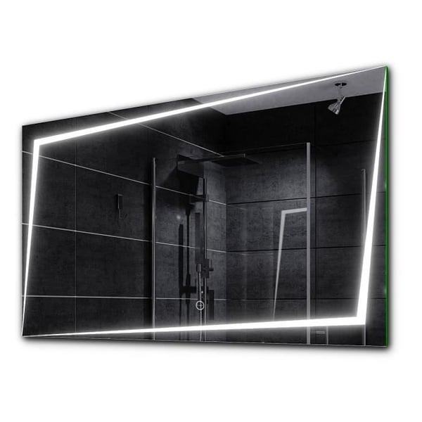 LED Spegel med Touch Switch ALASTA Berlin 200x60 cm