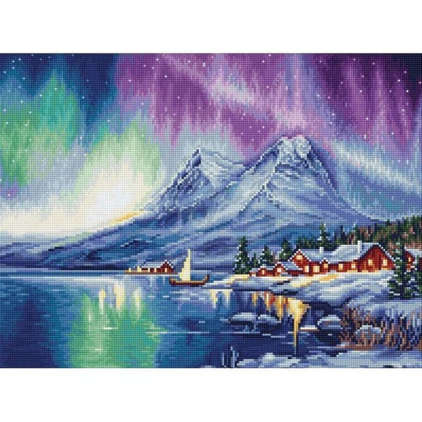 Broderikit Luca-S Aurores boréales