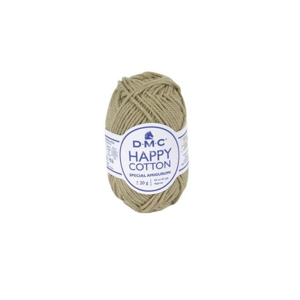 DMC - Natura Happy Cotton 3mm 20g Amigurumi och Virkning Col. 772 beige