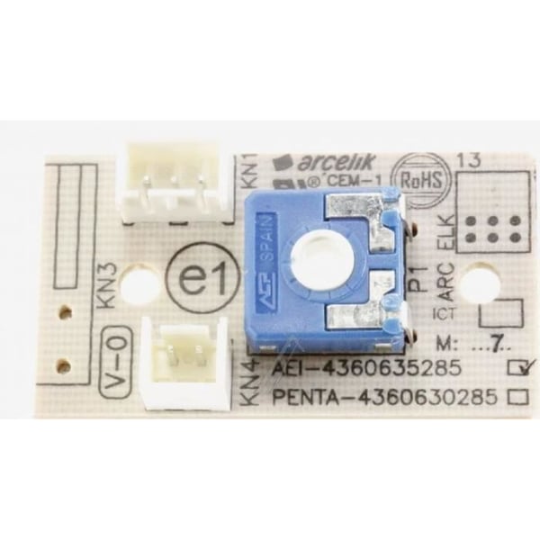 KORT MED TERMOSTAT FÖR BEKO KYLSKÅP 4360635285