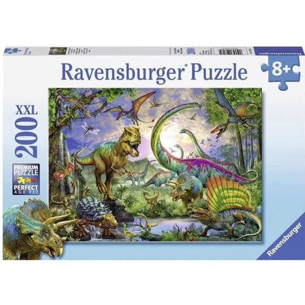 200 bitar XXL-pussel - Dinosauriernas rike - Ravensburger - Djur - Från 8 år