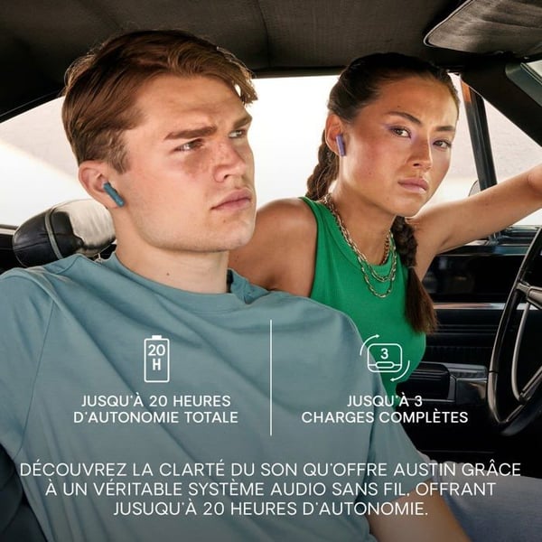 Høretelefoner - Urbanista - Austin - Bluetooth 5.3 - IPX4 - 20 timers batterilevetid