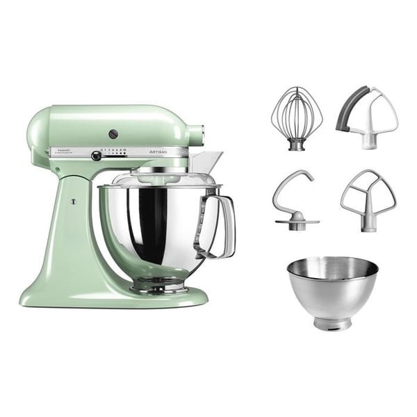 Robotkøkkenmaskine KitchenAid Artisan 5KSM175PSEPT - Skål 4,8L - 300W - Grøn