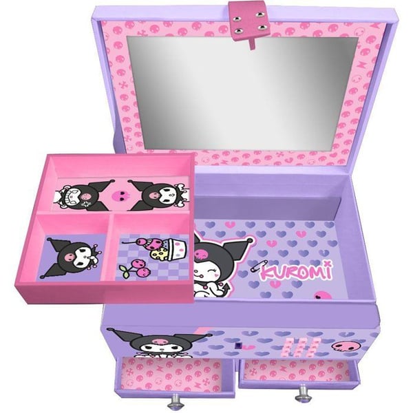 Smyckeslåda - KIDS LICENSING - KUROMI - Med kod - Från 5 år