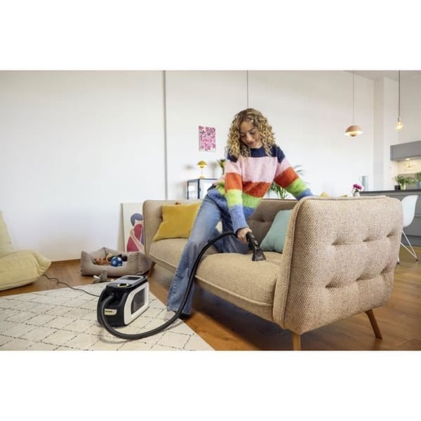 Karcher SE 3 compact - Effekt 500W - Kapacitet 2-9L - madras - tæppe - stol
