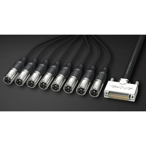 RME - Sub-D 25 8x XLR hankabel 3m
