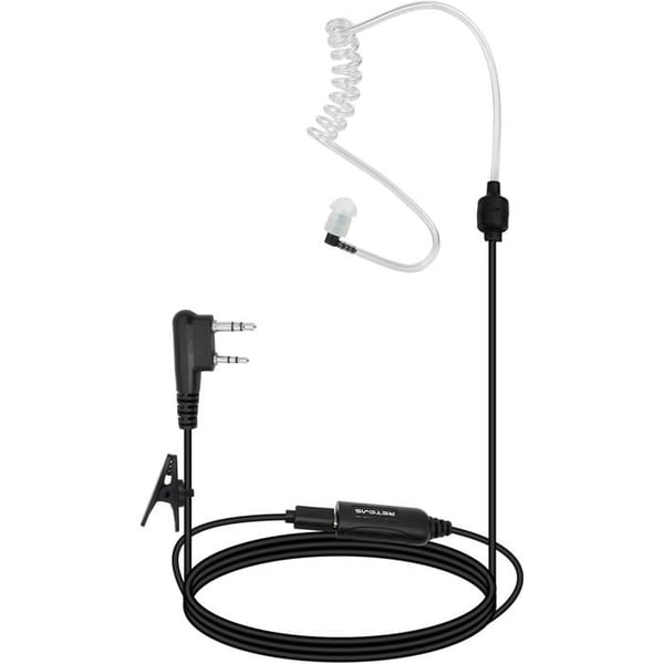 Retevis AI Bullerdämpning Aktiv Walkie-Talkie Hörlurar med Mikrofon, Kompatibel med RT27 RT24 RT619