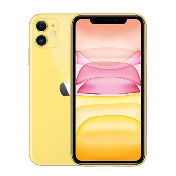 APPLE iPhone 11 64 GB Gul - Begagnad - Utmärkt skick
